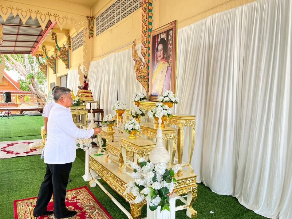 พิธีบำเพ็ญกุศลสวดพระอภิธรรมถวายสมเด็จพระนางเจ้าสิริกิตติ์ พระบรมราชินีนาถ พระบรมราชชนนีพันปีหลวง